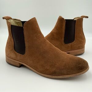 Shoe The Bear Dev Men’s Chelsea Boots. Chestnut brown. Size 42.